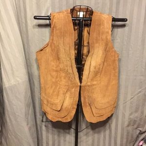 🐾 Chico's leather vest